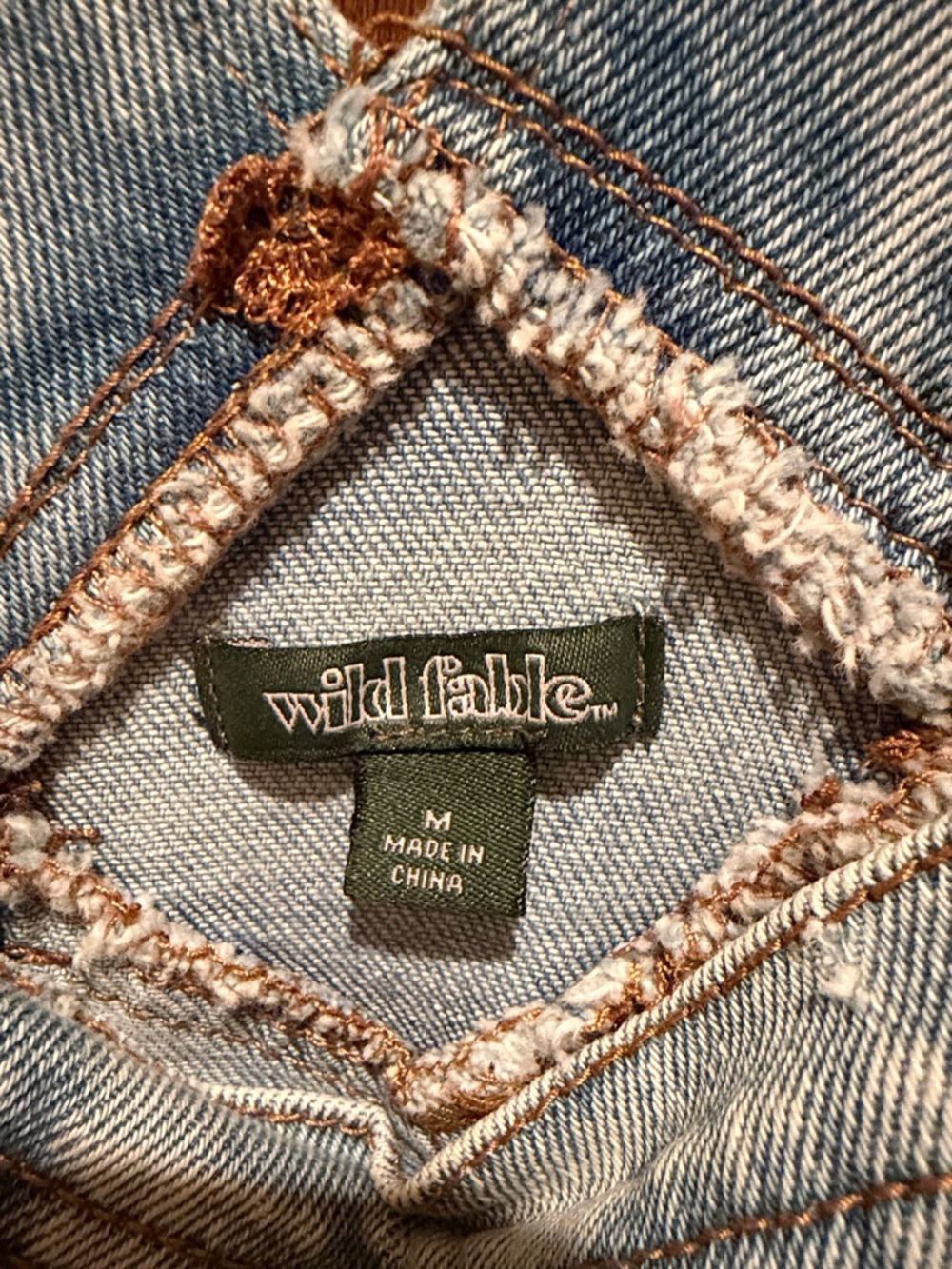 wild fable Light Blue Denim Overalls with Contrast Stitching - Picture 2 of 6